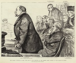 Panaman skandaalit Pariisissa, Panama Canal Companyn johtajien oikeudenkäynti Palais de Justicessa